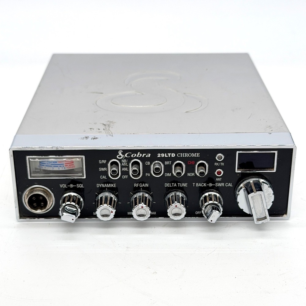 Cobra 29LTD Chrome Professional CB Radio Mobile Transceiver 40 Channel Only